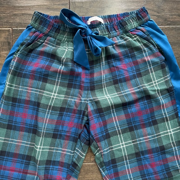 Abercrombie & Fitch Other - Abercrombie & Fitch Blue Green Plaid Pajama Pants
